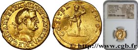 VESPASIAN
Type : Aureus 
Date : 69-71 
Mint name / Town : Lyon 
Metal : gold 
Millesimal fineness : 1000 ‰
Diameter : 19,5 mm
Orientation dies ...