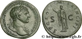 TRAJANUS
Type : Sesterce 
Date : decennalia 
Date : 107 
Mint name / Town : Rome 
Metal : copper 
Diameter : 33 mm
Orientation dies : 6 h.
Wei...