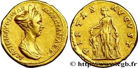 MATIDIA
Type : Aureus 
Date : 112 
Mint name / Town : Rome 
Metal : gold 
Millesimal fineness : 800 ‰
Diameter : 19 mm
Orientation dies : 6 h....