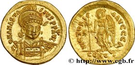 ANASTASIUS
Type : Solidus 
Date : 507-518 
Mint name / Town : Constantinople 
Metal : gold 
Millesimal fineness : 1000 ‰
Diameter : 19,5 mm
Ori...