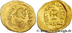 PHOCAS
Type : Tremissis 
Date : 607-609 
Mint name / Town : Constantinople 
Metal : gold 
Millesimal fineness : 1.000 ‰
Diameter : 16 mm
Orient...