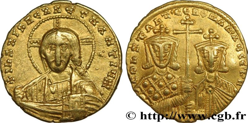CONSTANTINE VII PORPHYROGENITUS
Type : Solidus 
Date : 945-955 
Mint name / T...