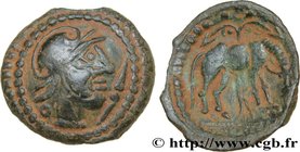 EDUENS, ÆDUI (BIBRACTE, Area of the Mont-Beuvray)
Type : Bronze au taureau 
Date : c. 80-50 AC. 
Mint name / Town : Autun (71) 
Metal : bronze 
D...