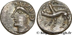 GALLIA BELGICA - SEQUANI (Area of Besançon)
Type : Denier SEQVANOIOTVOS 
Date : c. 70-50 AC. 
Mint name / Town : Besançon,(25) 
Metal : silver 
D...