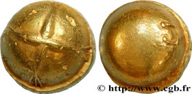 SENONES (Area of Sens)
Type : Statère globulaire à la croix, au torque 
Date : c. 100-80 AC. 
Metal : gold 
Diameter : 12 mm
Weight : 7,12 g.
Ra...