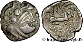 GALLIA - BAÏOCASSES (Area of Bayeux)
Type : Statère d’argent au sanglier, “style géométrique” 
Date : IIe - Ier siècles AC. 
Mint name / Town : Bay...