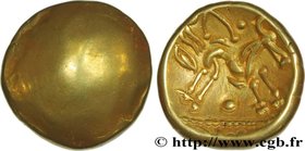 AMBIANI (Area of Amiens)
Type : Statère d'or uniface 
Date : c. 60-50 AC. 
Mint name / Town : Amiens (80) 
Metal : gold 
Diameter : 16 mm
Weight...