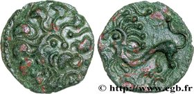 GALLIA BELGICA - BELLOVACI (Area of Beauvais)
Type : Bronze au lion 
Date : c. 50-25 AC. 
Mint name / Town : Beauvais (60) 
Metal : bronze 
Diame...