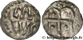 CHARLEMAGNE
Type : Denier 
Date : c. 768-781 
Date : n.d. 
Mint name / Town : Région parisienne 
Metal : silver 
Diameter : 17,5 mm
Orientation...