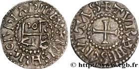 LOUIS III
Type : Denier 
Date : c. 879-882 
Date : n.d. 
Mint name / Town : Tours 
Metal : silver 
Diameter : 19,5 mm
Orientation dies : 3 h.
...