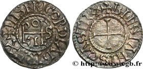 LOUIS III
Type : Denier 
Date : c. 879-882 
Date : n.d. 
Mint name / Town : Blois 
Metal : silver 
Diameter : 19,5 mm
Orientation dies : 7 h.
...