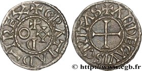 ODO
Type : Denier 
Date : c. 888-898 
Mint name / Town : Angers 
Metal : silver 
Diameter : 18,5 mm
Orientation dies : 5 h.
Weight : 1,59 g.
R...