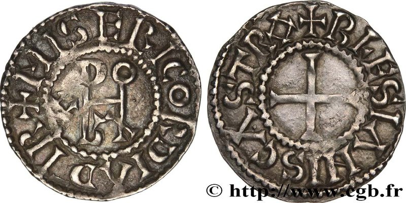ODO
Type : Denier 
Date : n.d. 
Mint name / Town : Blois 
Metal : silver 
D...