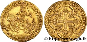 JOHN II "THE GOOD"
Type : Franc à cheval 
Date : 05/12/1360 
Date : n.d. 
Metal : gold 
Millesimal fineness : 1000 ‰
Diameter : 28,5 mm
Orienta...