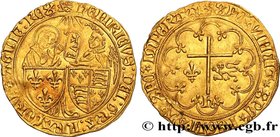 HENRY VI OF LANCASTER
Type : Salut d'or 
Date : 06/09/1423 
Date : n.d. 
Mint name / Town : Rouen 
Metal : gold 
Millesimal fineness : 1000 ‰
D...