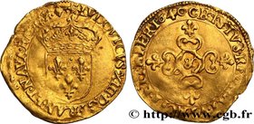 LOUIS XIII
Type : Écu d'or au soleil, 1er type 
Date : 1640 
Mint name / Town : Aix-en-Provence 
Quantity minted : 72282 
Metal : gold 
Millesim...