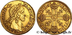 LOUIS XIII
Type : Louis d'or à la mèche courte, 2e type 
Date : 1642 
Mint name / Town : Paris 
Quantity minted : 43700 
Metal : gold 
Millesima...