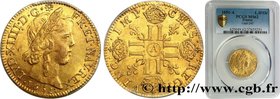 LOUIS XIV "THE SUN KING"
Type : Louis d'or à la mèche longue 
Date : 1651 
Mint name / Town : Paris 
Quantity minted : 469038 
Metal : gold 
Mil...