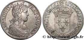 LOUIS XIV "THE SUN KING"
Type : Écu à la mèche longue 
Date : 1653 
Mint name / Town : Amiens 
Quantity minted : 99503 
Metal : silver 
Millesim...