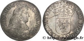 LOUIS XIV "THE SUN KING"
Type : Écu à la cravate, 1er type 
Date : 1673 
Mint name / Town : Paris 
Quantity minted : 443530 
Metal : silver 
Mil...