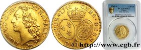 LOUIS XV THE BELOVED
Type : Louis d'or dit "au bandeau" 
Date : 1741 
Mint name / Town : Paris 
Quantity minted : 90512 
Metal : gold 
Millesima...