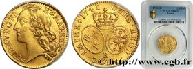 LOUIS XV THE BELOVED
Type : Louis d'or dit "au bandeau" 
Date : 1741 
Mint name / Town : Rouen 
Quantity minted : 23640 
Metal : gold 
Millesima...