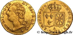 LOUIS XVI
Type : Louis d'or dit "aux écus accolés" 
Date : 1787 
Mint name / Town : Paris 
Quantity minted : 1926791 
Metal : gold 
Millesimal f...
