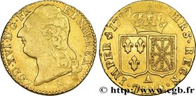 LOUIS XVI
Type : Louis d'or dit "aux écus accolés" 
Date : 1787 
Mint name / Town : Paris 
Quantity minted : 1926791 
Metal : gold 
Millesimal f...