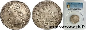 LOUIS XVI
Type : Cinquième d'écu dit "aux branches d'olivier" 
Date : 1788 
Mint name / Town : La Rochelle 
Quantity minted : 20789 
Metal : silv...