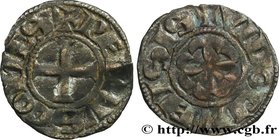 VENDÔMOIS - COUNTY OF VENDÔME - PIERRE DE MONTOIRE
Type : Denier 
Date : c. 1239-1249 
Date : n.d. 
Mint name / Town : Vendôme 
Metal : billon 
...