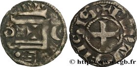 ORLÉANAIS - COUNTY OF PERCHE - ROTROU III OU GEOFFROY III
Type : Denier 
Date : c. 1144-1202 
Date : n.d. 
Mint name / Town : Nogent-le-Rotrou 
M...