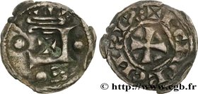 ROMORANTIN - COUNTY OF ROMORANTIN - ANONYME
Type : Denier 
Date : c. 1205-1210 
Date : n.d. 
Mint name / Town : Romorantin 
Metal : billon 
Diam...