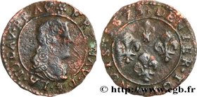 PRINCIPALITY OF ORANGE - FREDERIC MAURICE II DE LA TOUR-D'AUVERGNE
Type : Denier tournois, type 9 
Date : 1675 
Mint name / Town : Orange 
Metal :...