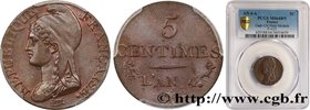 DIRECTOIRE
Type : 5 centimes Dupré, petit module 
Date : An 4 (1795-1796) 
Mint name / Town : Paris 
Quantity minted : 11589079 
Metal : copper ...