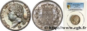 LOUIS XVIII
Type : 2 francs Louis XVIII 
Date : 1817 
Mint name / Town : Paris 
Quantity minted : 213858 
Metal : silver 
Millesimal fineness : ...