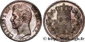 CHARLES X
Type : 2 francs Charles X 
Date : 1827 
Mint name / Town : Lille 
Quantity minted : 480.744 
Metal : silver 
Millesimal fineness : 900...