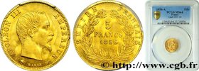 SECOND EMPIRE
Type : 5 francs or Napoléon III, tête nue, grand module 
Date : 1856 
Mint name / Town : Paris 
Quantity minted : 2959817 
Metal : ...