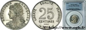 III REPUBLIC
Type : Essai de 25 centimes Patey, 1er type, tranche à 22 pans 
Date : 1904 
Mint name / Town : Paris 
Quantity minted : --- 
Metal ...