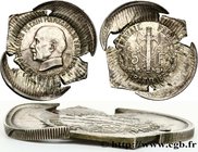 FRENCH STATE
Type : Essai de 5 francs Pétain en cupro-nickel, 1er projet de Bazor, Fautée 
Date : 1941 
Mint name / Town : Paris 
Metal : copper n...