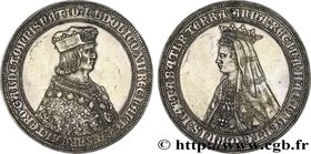 LOUIS XII, FATHER OF THE PEOPLE
Type : Médaille de mariage, Louis XII et Anne de Bretagne 
Date : n.d. 
Metal : silver plated copper 
Diameter : 5...