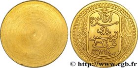 TUNISIA - FRENCH PROTECTORATE - AHMED BEY
Type : Essai uniface de 100 francs 
Date : AH 1349 
Date : 1930 
Mint name / Town : Paris 
Metal : gilt...