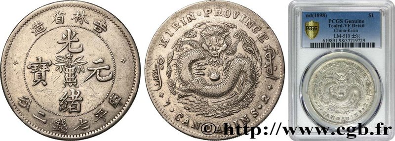 CHINA - JILIN PROVINCE (KIRIN)
Type : 1 Dollar 
Date : (1898) 
Mint name / To...