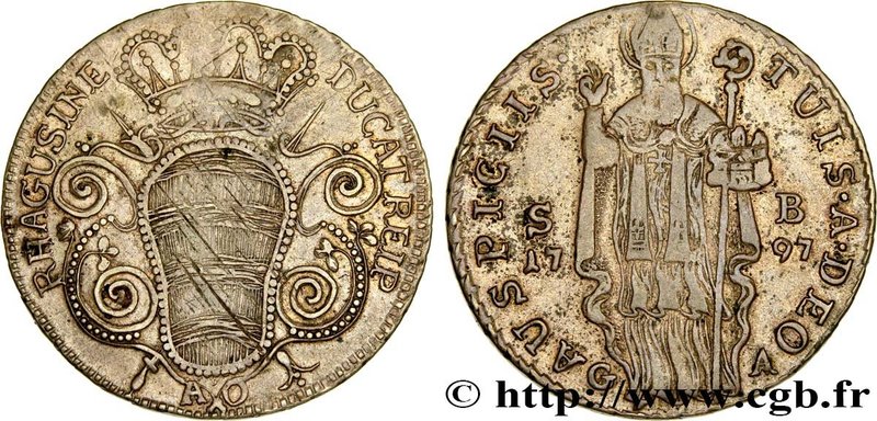 DALMATIA - REPUBLIC OF RAGUSA
Type : Ducato 
Date : 1797 
Mint name / Town : ...