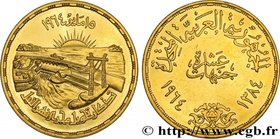 EGYPT - REPUBLIC OF EGYPT
Type : 5 Livres (pound), AH1384 barrage d’Assouan
Date : 1964
Quantity minted : -
Metal : gold
Millesimal fineness : 87...