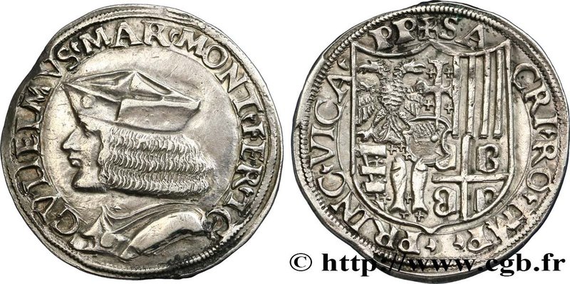 ITALY - CASAL - MONFERRAT - WILLIAM II PALAEOLOGUS
Type : Teston 
Date : n.d. ...