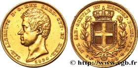 ITALY - KINGDOM OF SARDINIA - CHARLES-ALBERT
Type : 100 Lire 
Date : 1834 
Mint name / Town : Turin 
Quantity minted : 37232 
Metal : gold 
Mill...