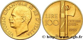 ITALY - KINGDOM OF ITALY - VICTOR-EMMANUEL III
Type : 100 Lire 
Date : 1923 
Mint name / Town : Rome 
Quantity minted : 20000 
Metal : gold 
Mil...