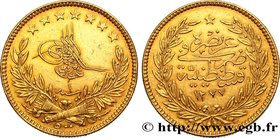 TURKEY
Type : 500 Piastres AH1277/1 Abdoul Aziz 
Date : AH 1293, an 29 
Mint name / Town : Constantinople 
Quantity minted : 3180 
Metal : gold ...