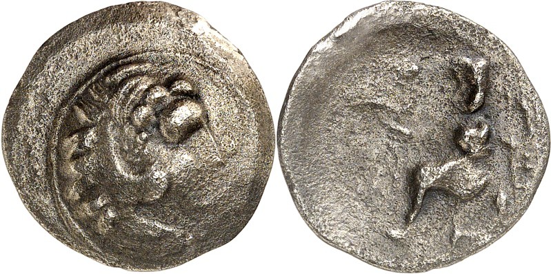 DONAUKELTEN / OSTKELTEN. 
Typ Alexander III. von Makedonien. 
Drachme 2,61g. H...