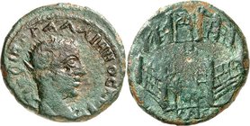 BITHYNIEN. 
NIKAIA (Iznik). 
Gallienus 253-268. AE-Tetrassarion 24mm (256/257) 6,79g. Paludamentbüste m. Strkr. n.r.[ P OV L I E G] GALL IHNOC CEB /...